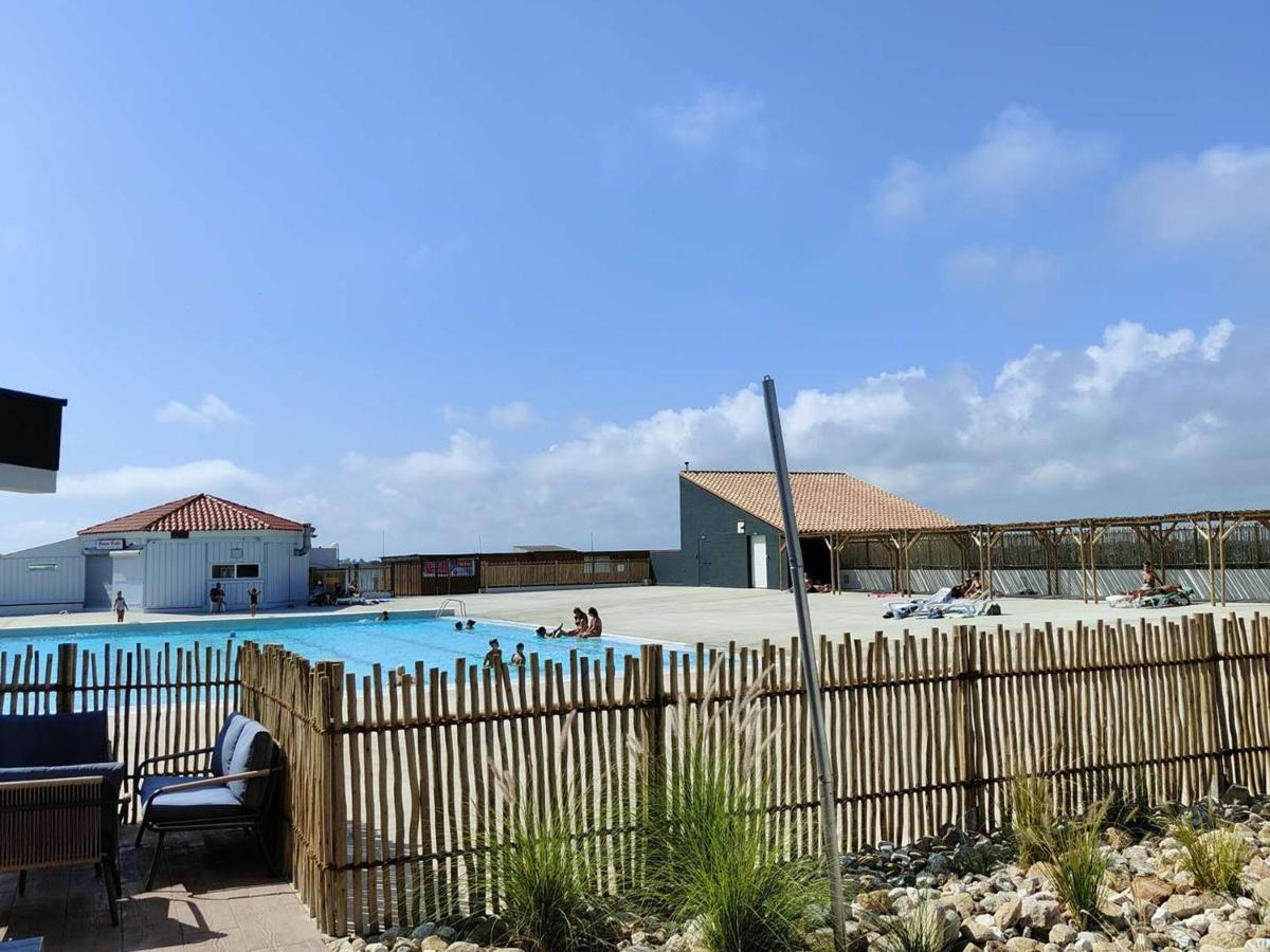 T2 4 Pers Le Barcares Rdc Piscine Parking Animaux - Fr-1-195-68 Apartman Kültér fotó